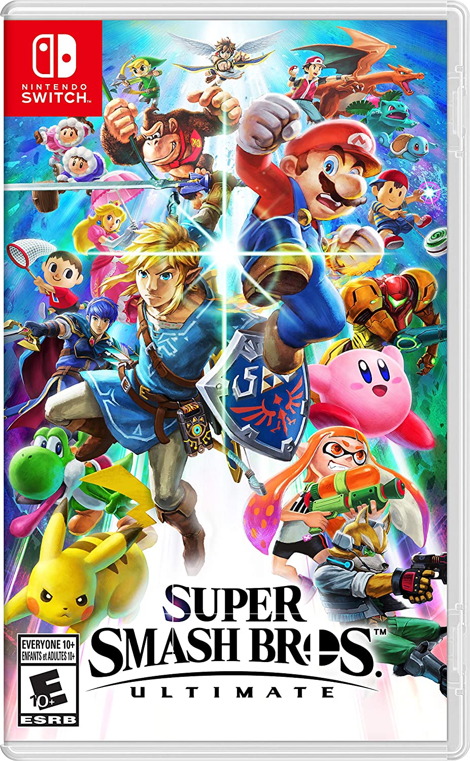 Which game with Mario's friends should you choose? (On Nintendo Switch) 6 Super Smash Bros Ultimate Boxart