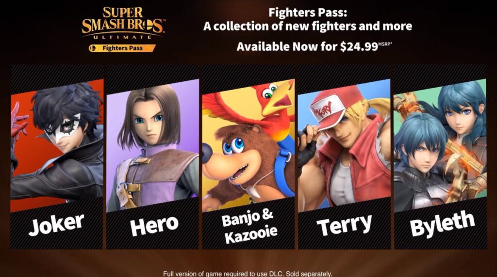 Test: Super Smash Bros Ultimate expliqué aux parents 36 Super Smash Bros Ultimate Fighter Pass 1