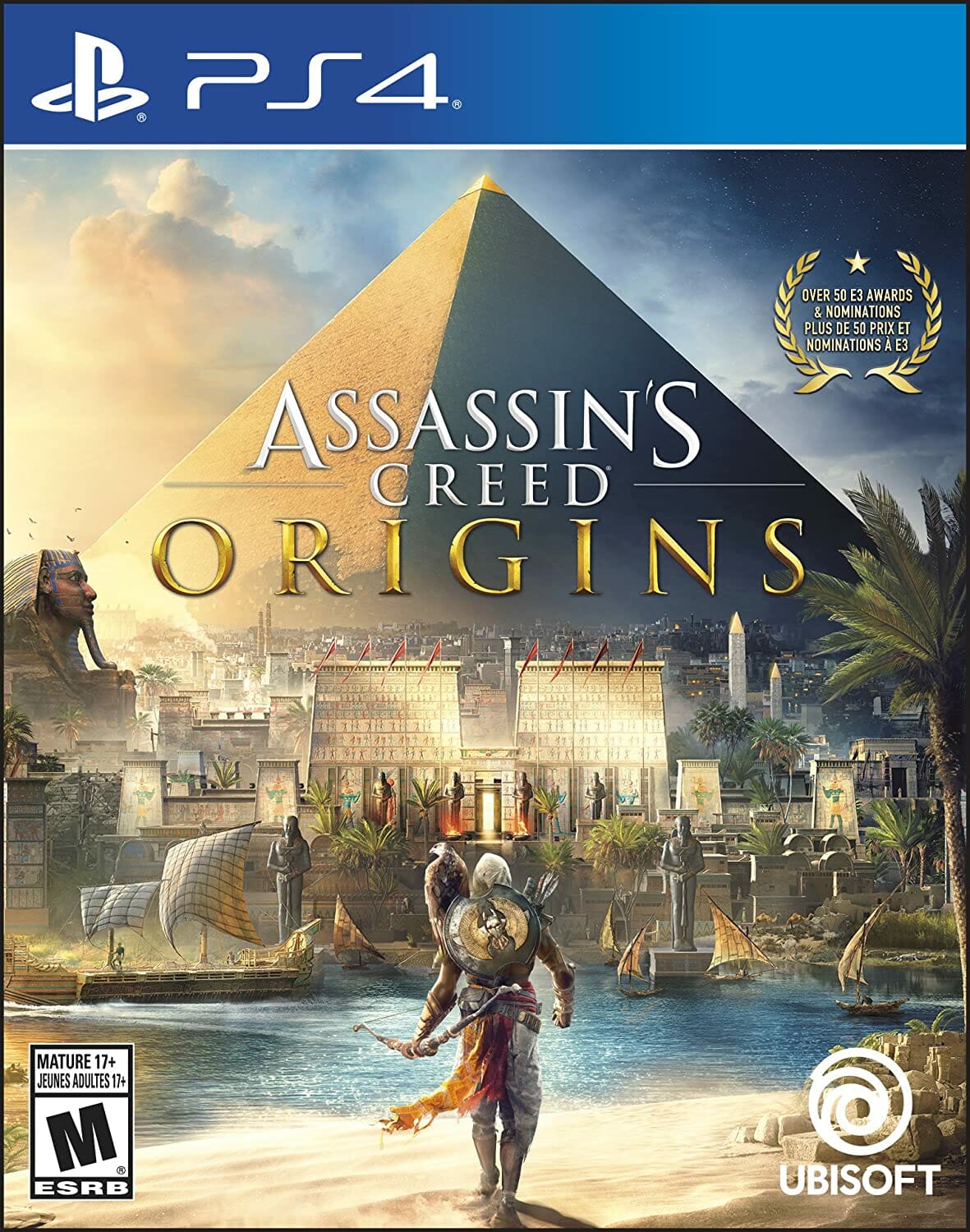 Assassin's Creed Origins Boxart PS4 Shared Screen