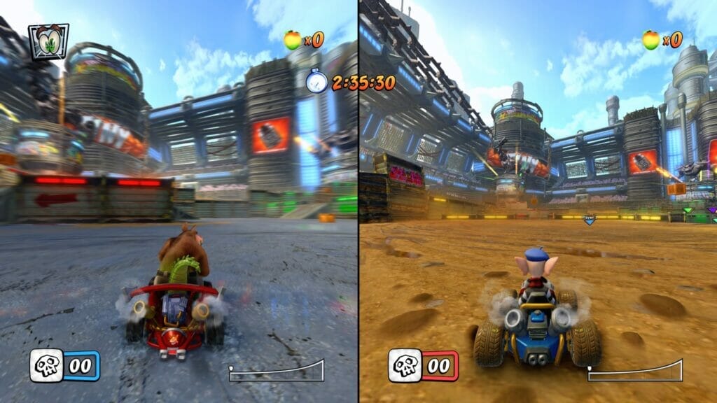 Crash Team Racing Nitro-Fueled Screenshot 3 Shared Screen