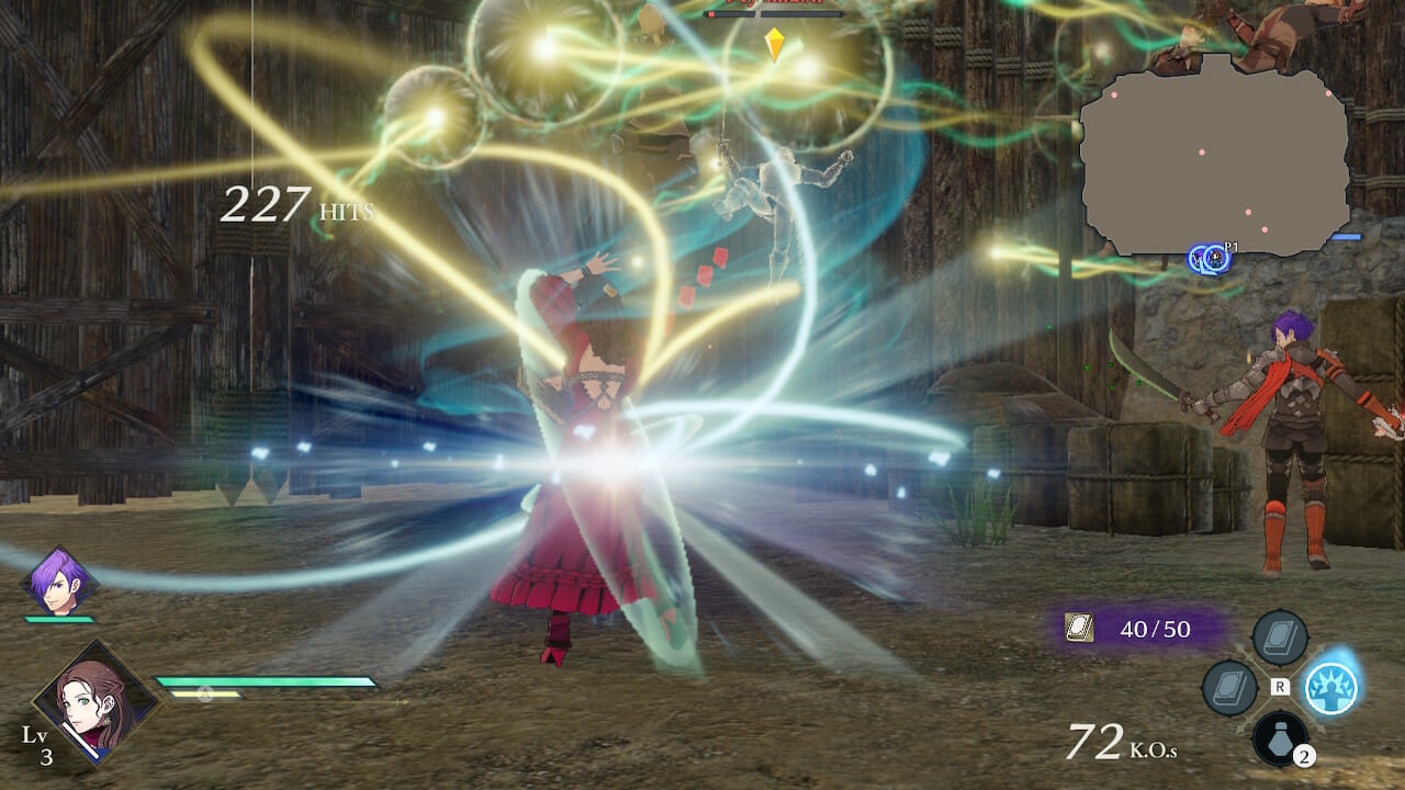 Fire Emblem Warriors Screenshot 1 Shared Screen Three Hopes