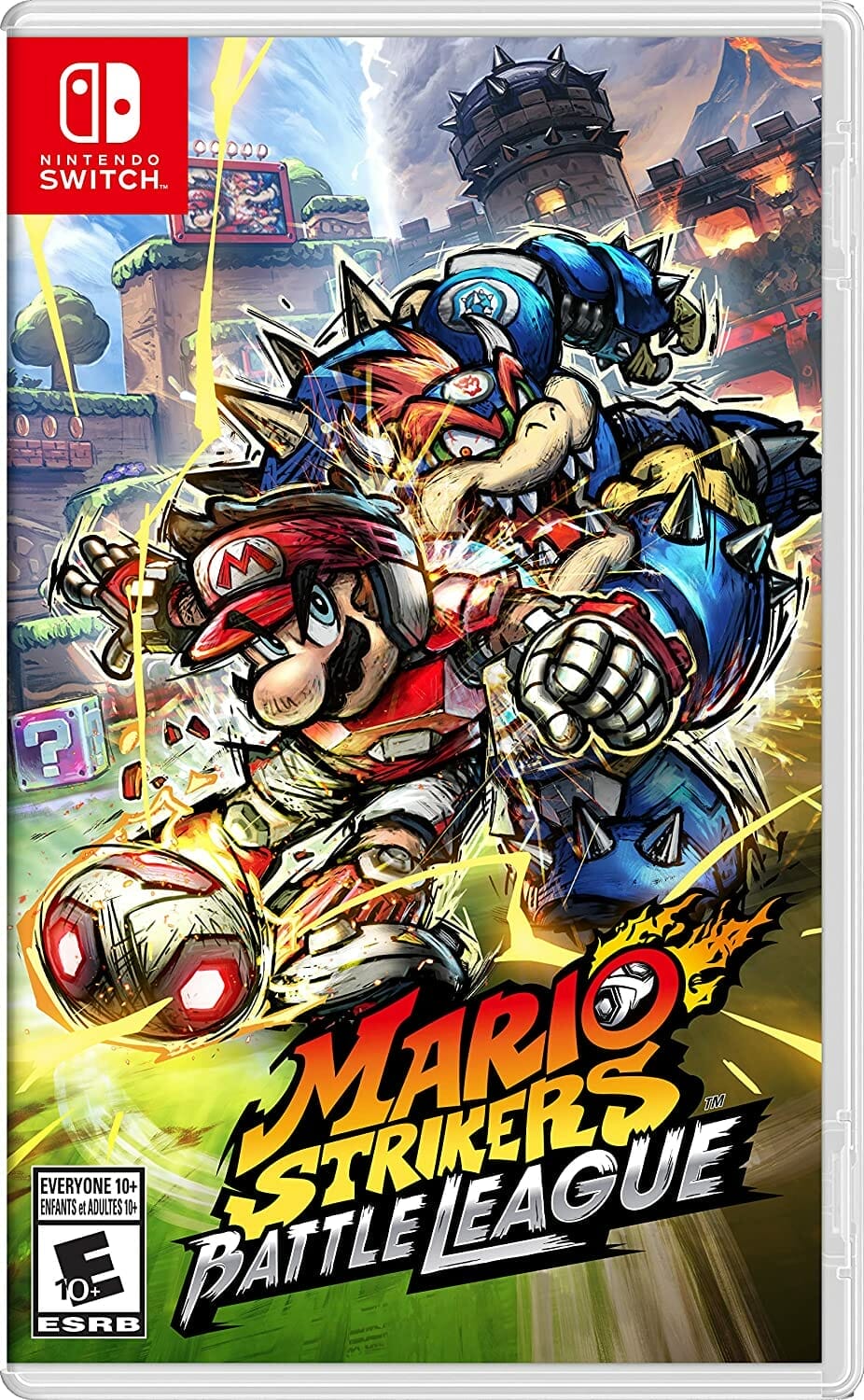 Mario Strikers Battle League Boxart Ecran Partage