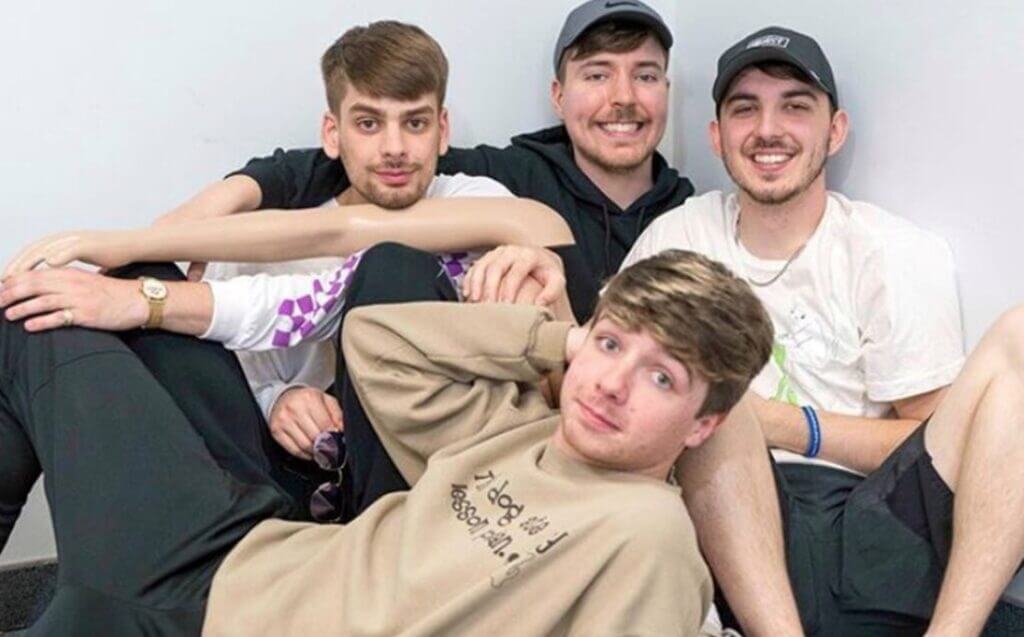 MrBeast friends Ecran Partage