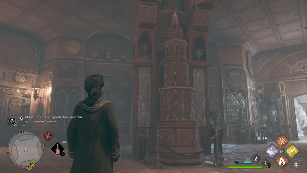 Hogwarts Legacy coupe de feu