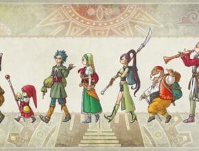 Dragon Quest 11 cover écran partagé
