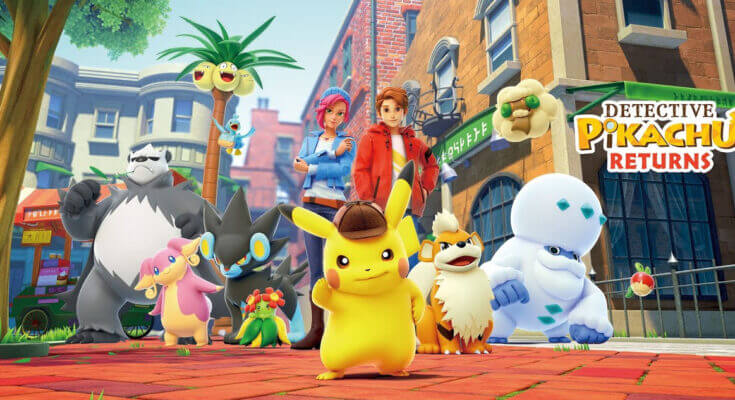 Detective Pikachu Returns Featured Écran Partagé