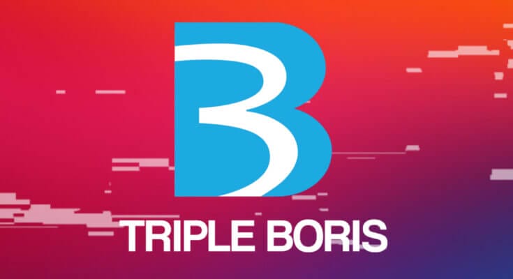 Triple Boris Banner Ecran Partage