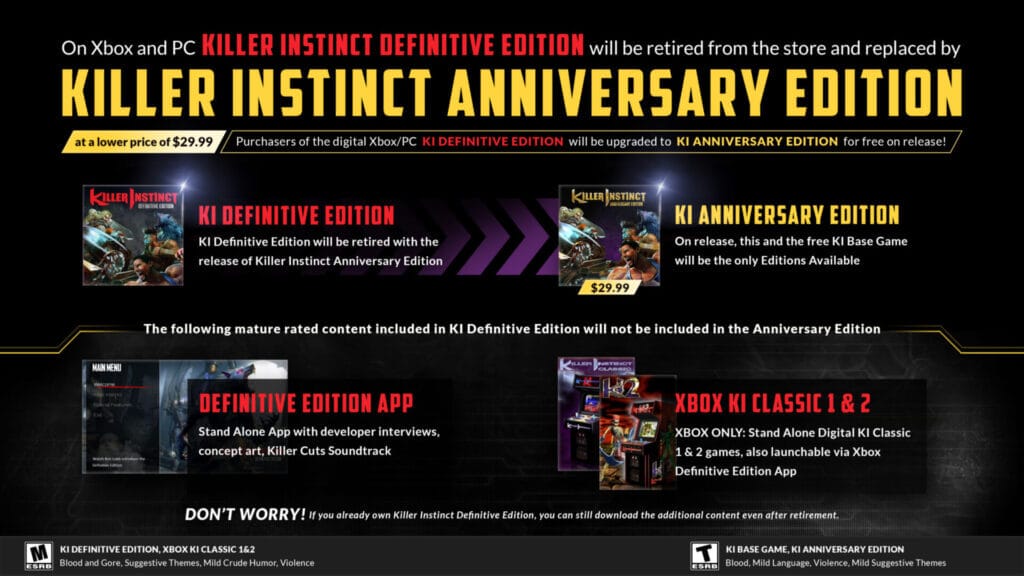 Killer Instinct Anniversary Edition 2 Split Screen