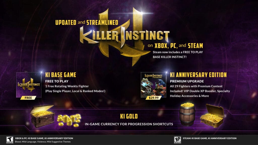 Killer Instinct Anniversary Edition Split Screen