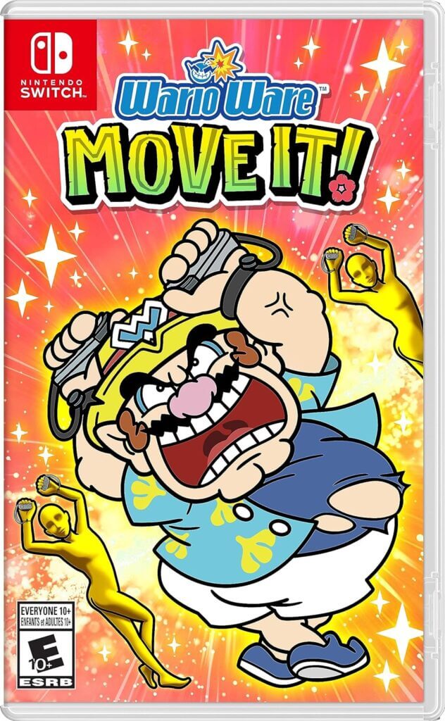 Which game with Mario's friends should you choose? (On Nintendo Switch) 9 WarioWare Move it Boxart Shared Screen