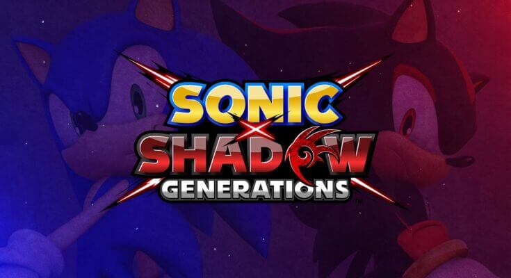 Sonic X Shadow Generations Key Art Shared Screen