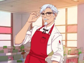 Les jeux vidéo qui vendent de la bouffe aux enfants (Partie 3) 1 Colonel Sanders Dating Sim Shared Screen