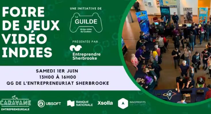 Foire de jeux indie des studios quebecois